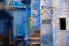 Blaue Stadt  - Zum Vergroessern klicken!